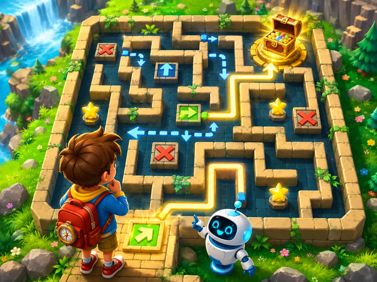 Logic Maze game cover