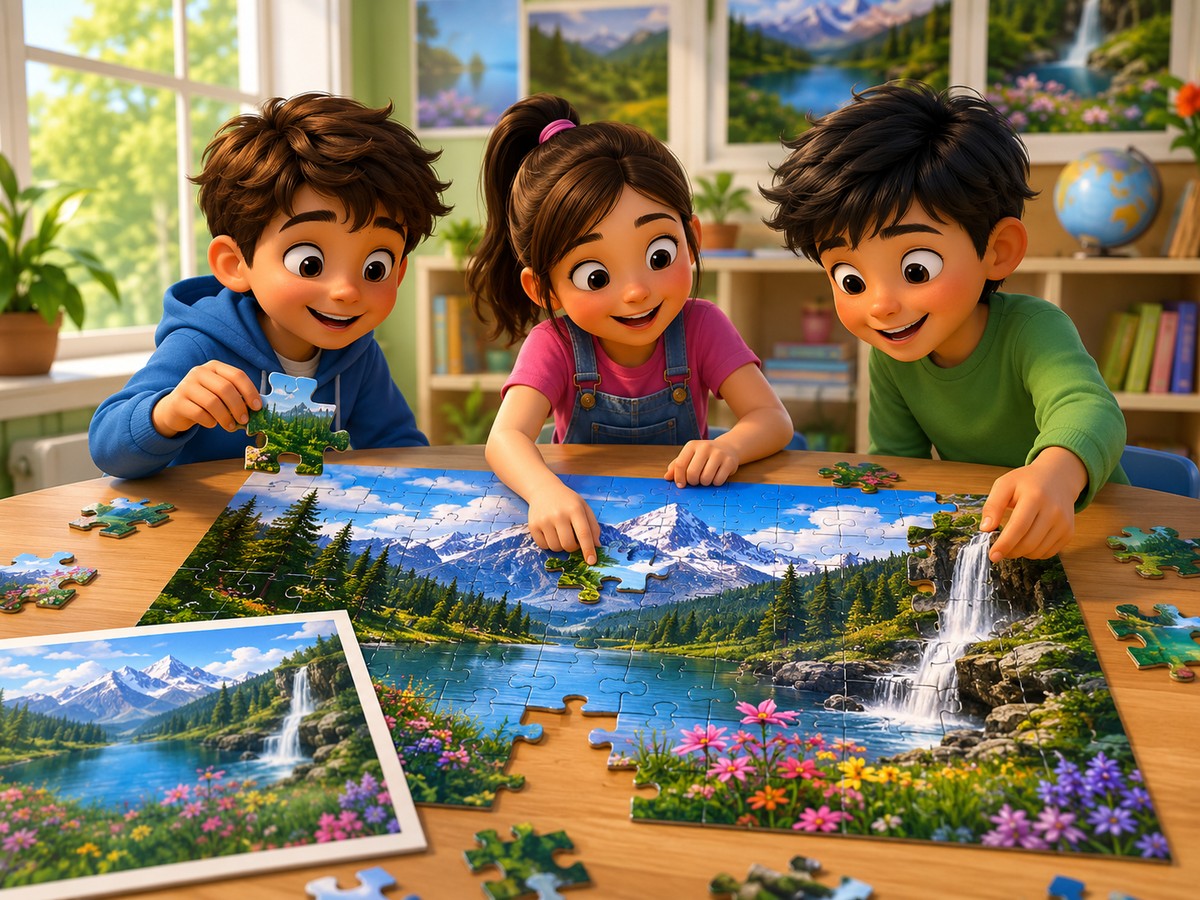 Nature Puzzle game cover