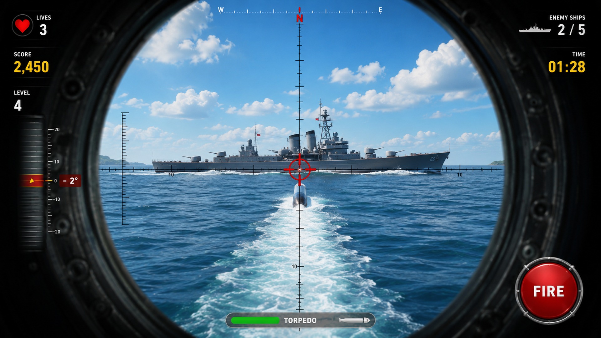 Sea Ship Shooter HD game cover
