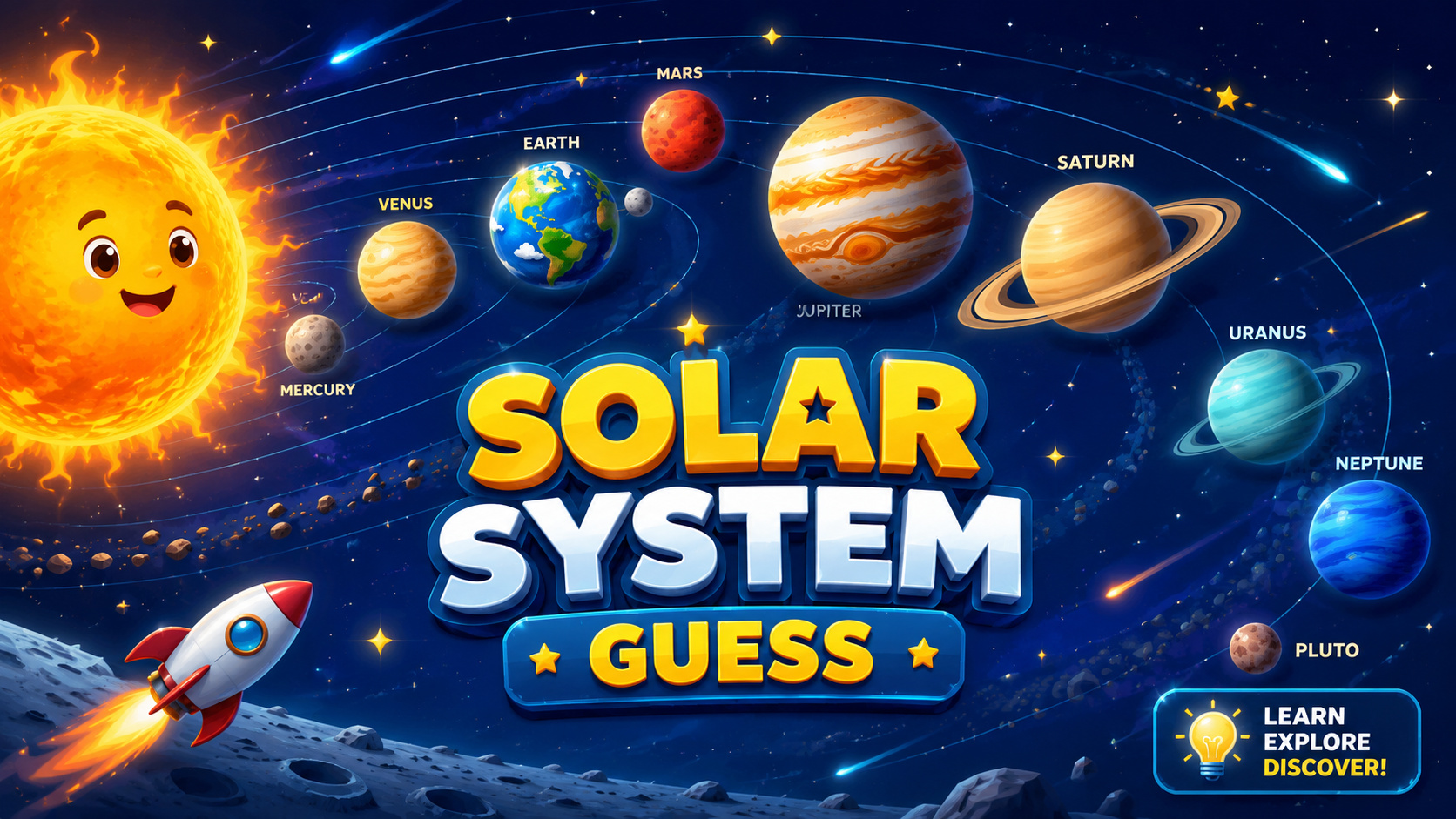 Solar System Guess game cover