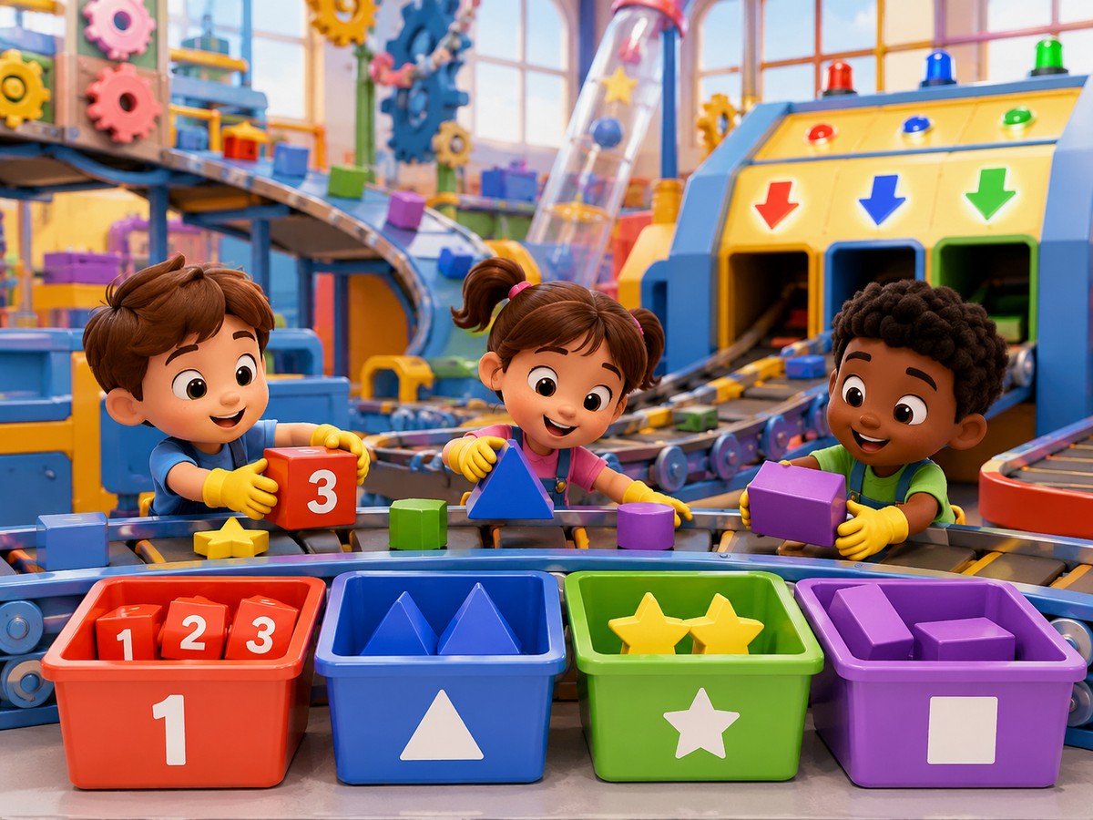 Sorting Factory game cover