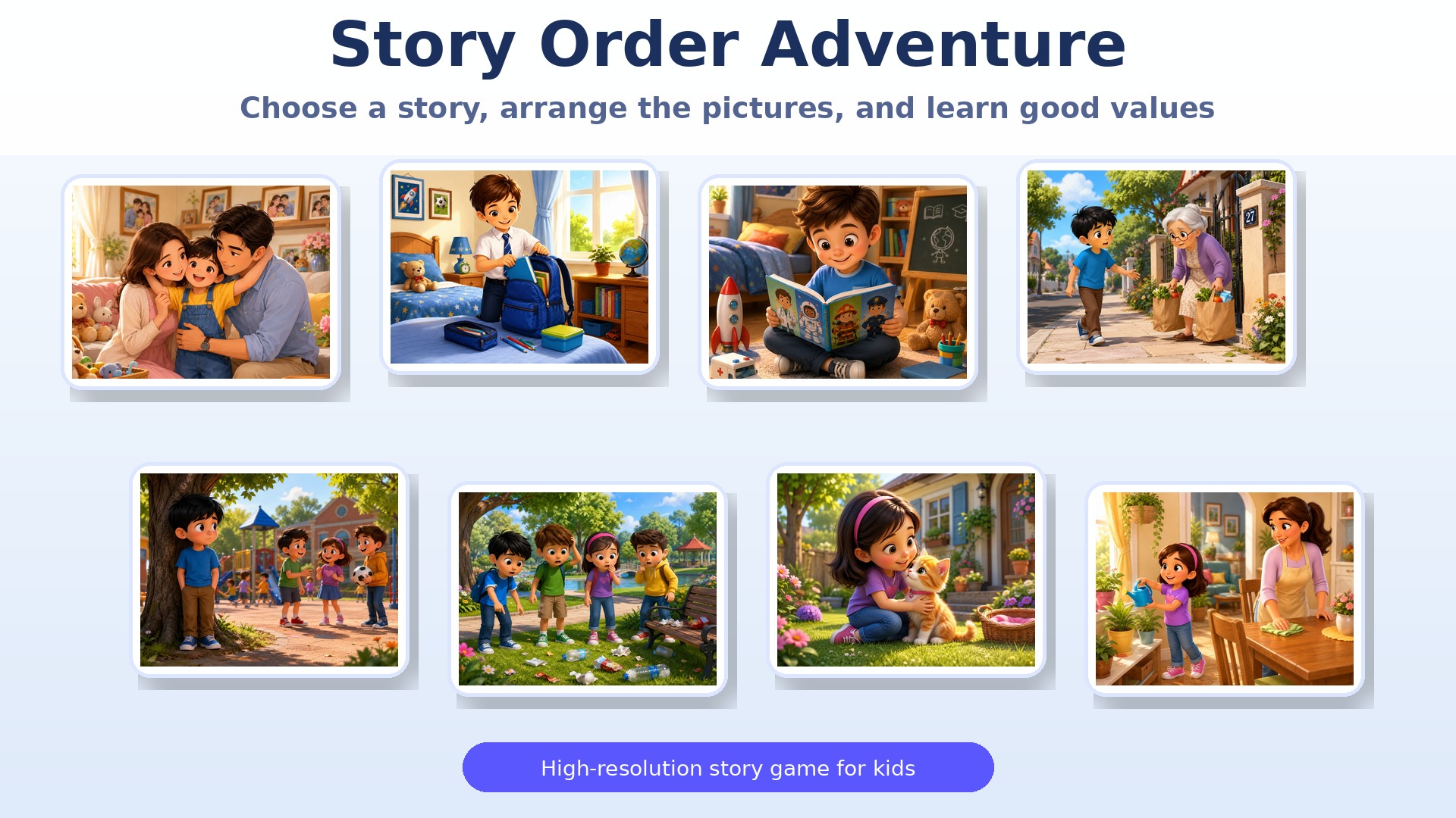 Story Order Adventure game cover